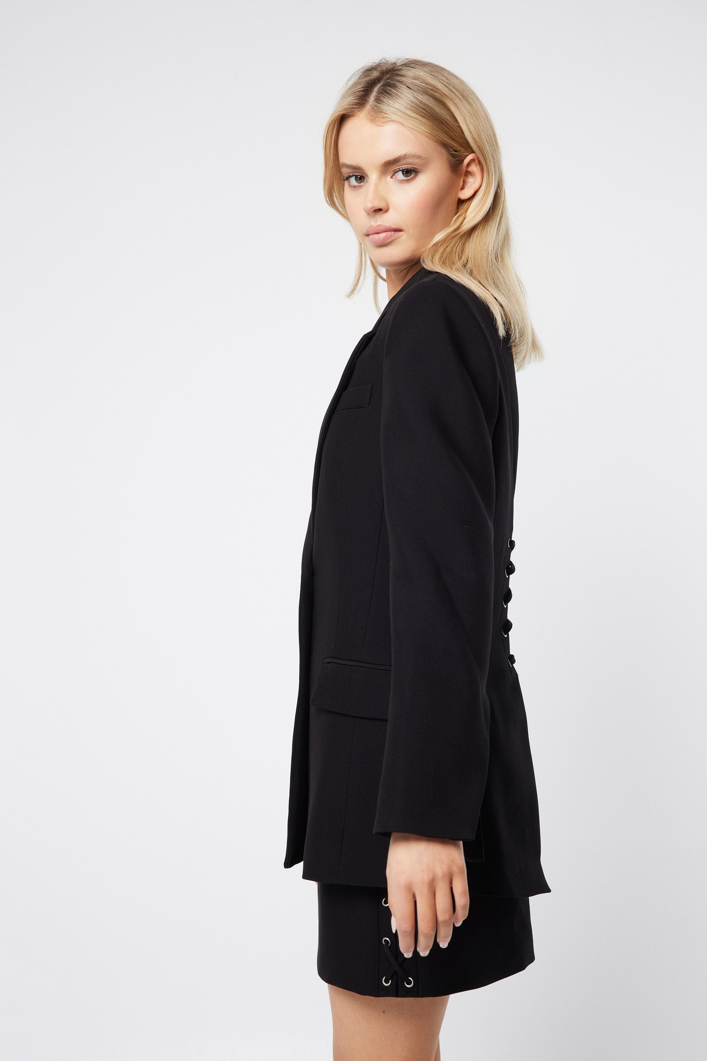 Elysian Collective Mossman Quiet Renewal Blazer Black