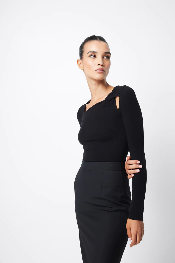 MOSSMAN - SOHO TOP (BLACK)