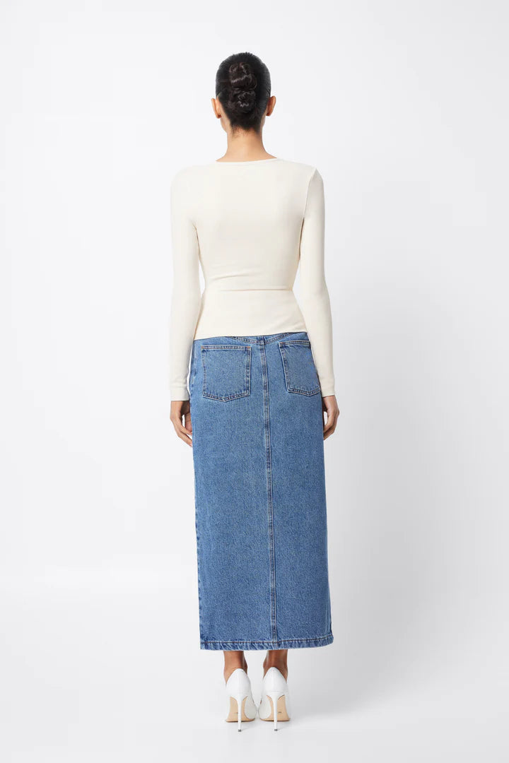 Elysian Collective Mossman Soho Top Oatmeal