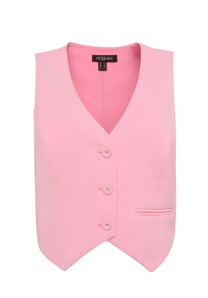 Elysian Collective Mossman Sweet Escape Vest Pink