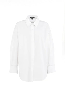 Elysian Collective Mossman Tie Breaker Shirt White