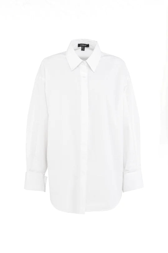 Elysian Collective Mossman Tie Breaker Shirt White