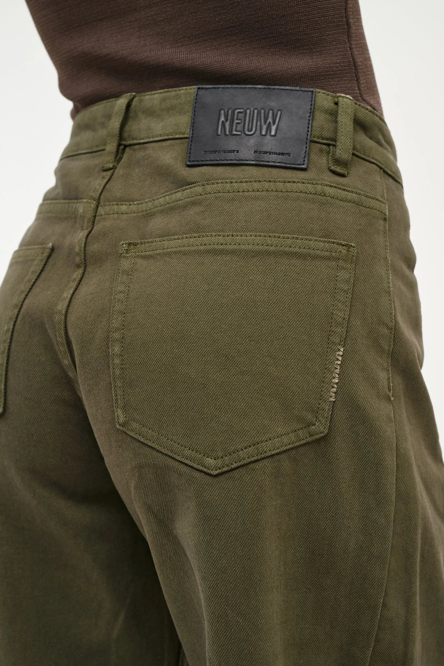 Elysian Collective Neuw Denim Amber Barrel Military
