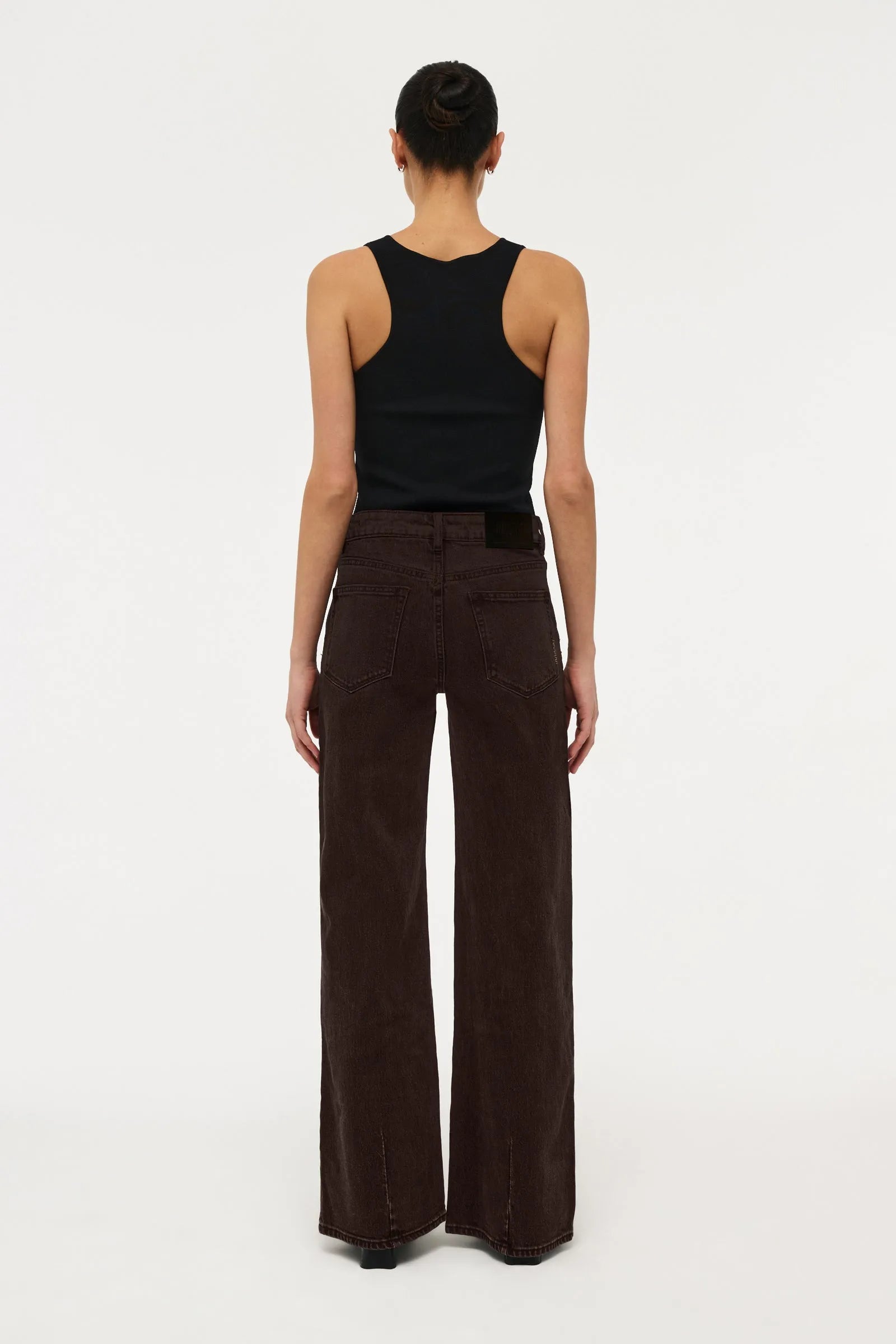 Elysian Collective Neuw Denim Eva Wide Sable