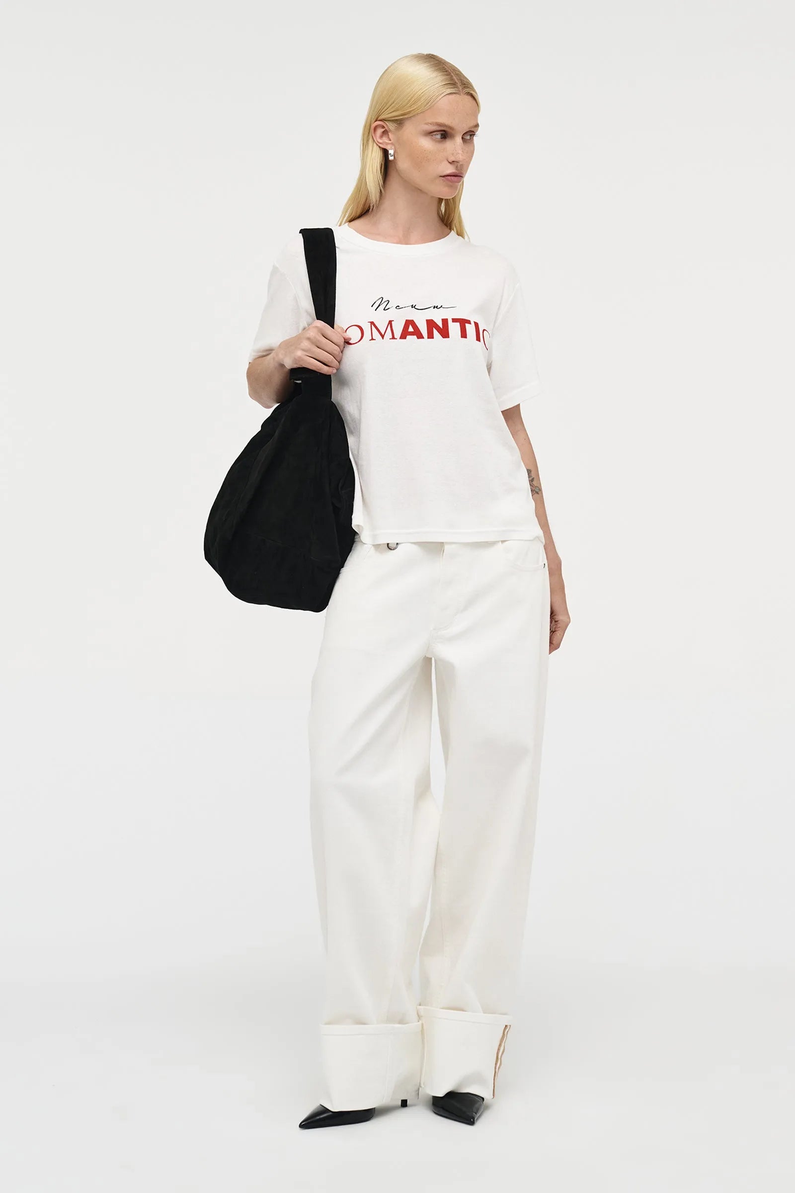 Elysian Collective Neuw Denim Nancy Barrel White