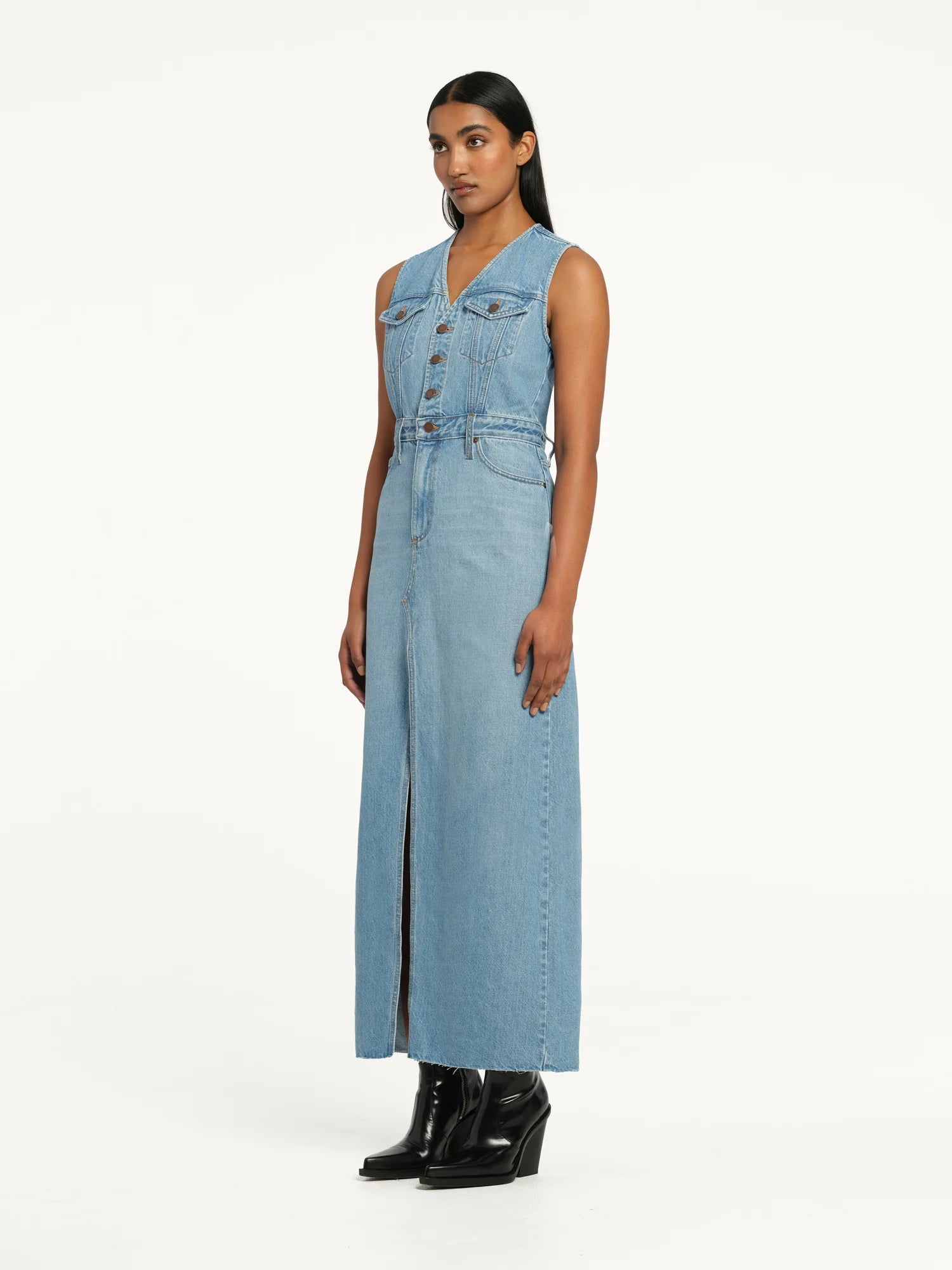 Elysian Collective Nobody Denim Roxanne Dress Saunter