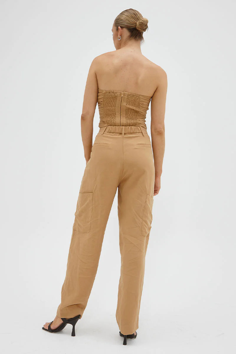 Elysian Collective Sovere Studio Nouvelle Cargo Pant Praline