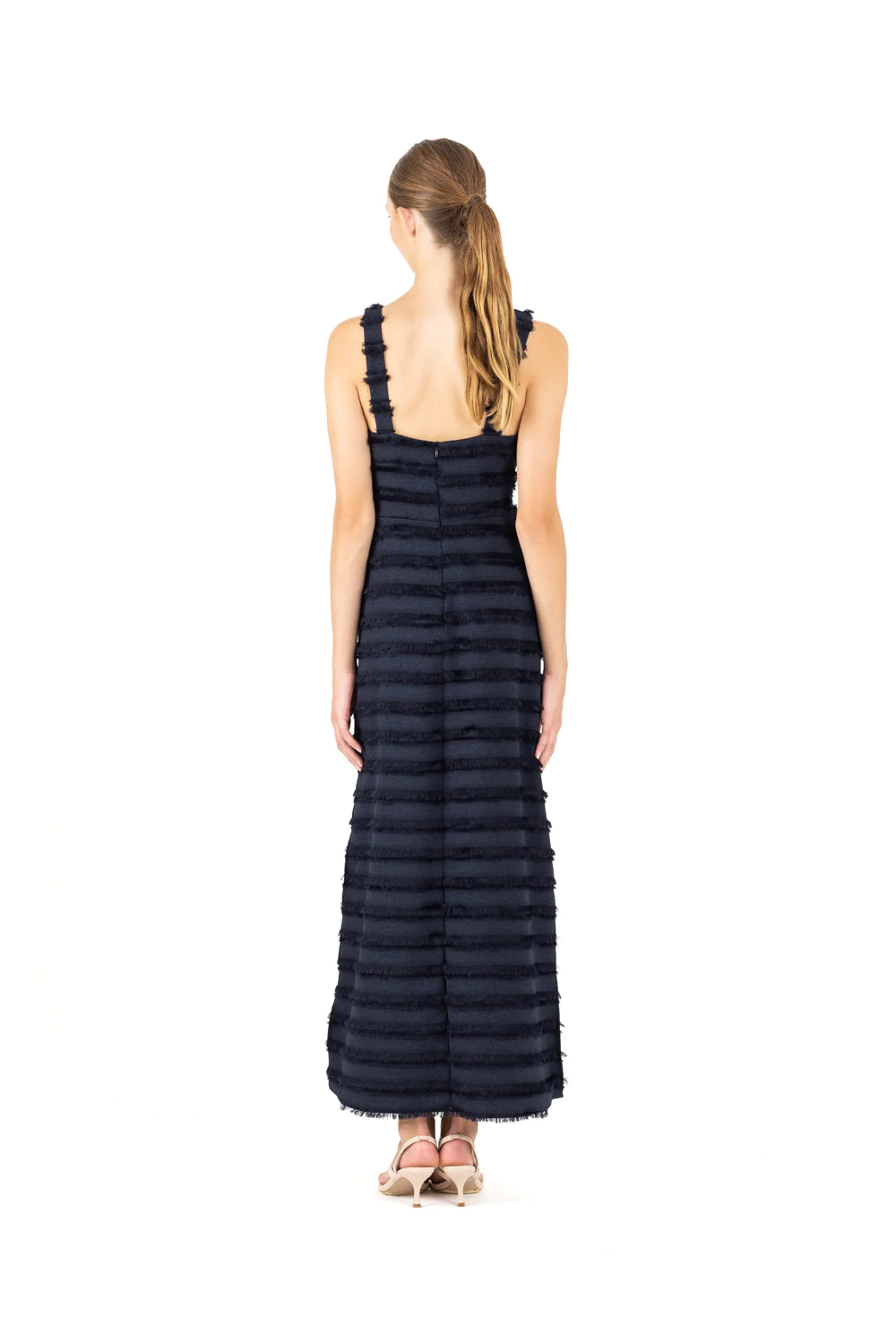 Elysian Collective One Fell Swoop Alexa Dress Midnight Flounce