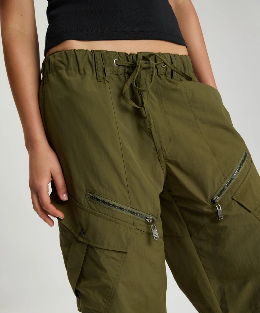 Elysian Collective One Teaspoon Drift Utility Flight Pants Khaki