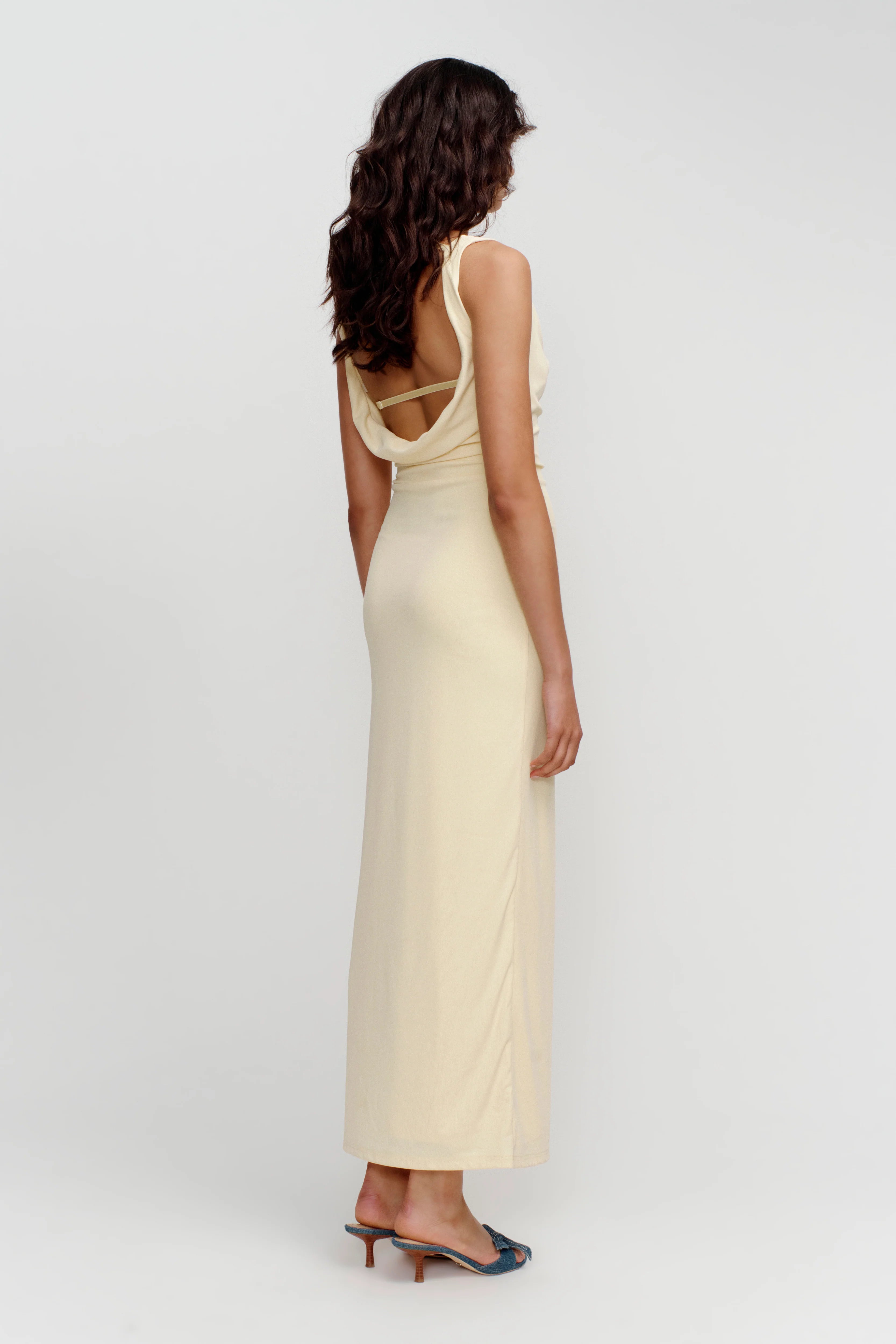 Elysian Collective Ownely Hariette Midi Dress Butter