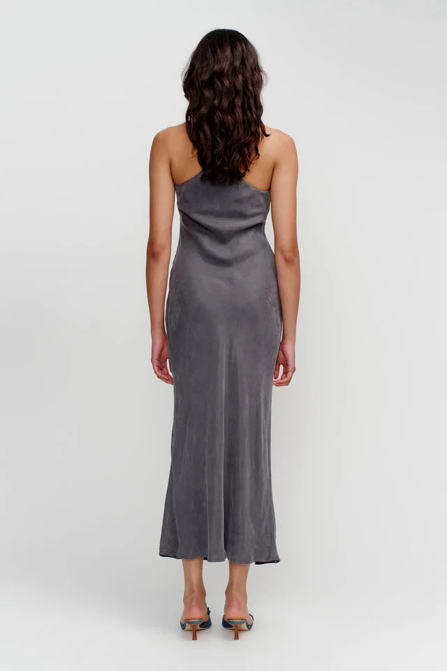 Elysian Collective Ownely Sienna Slip Dress Slate