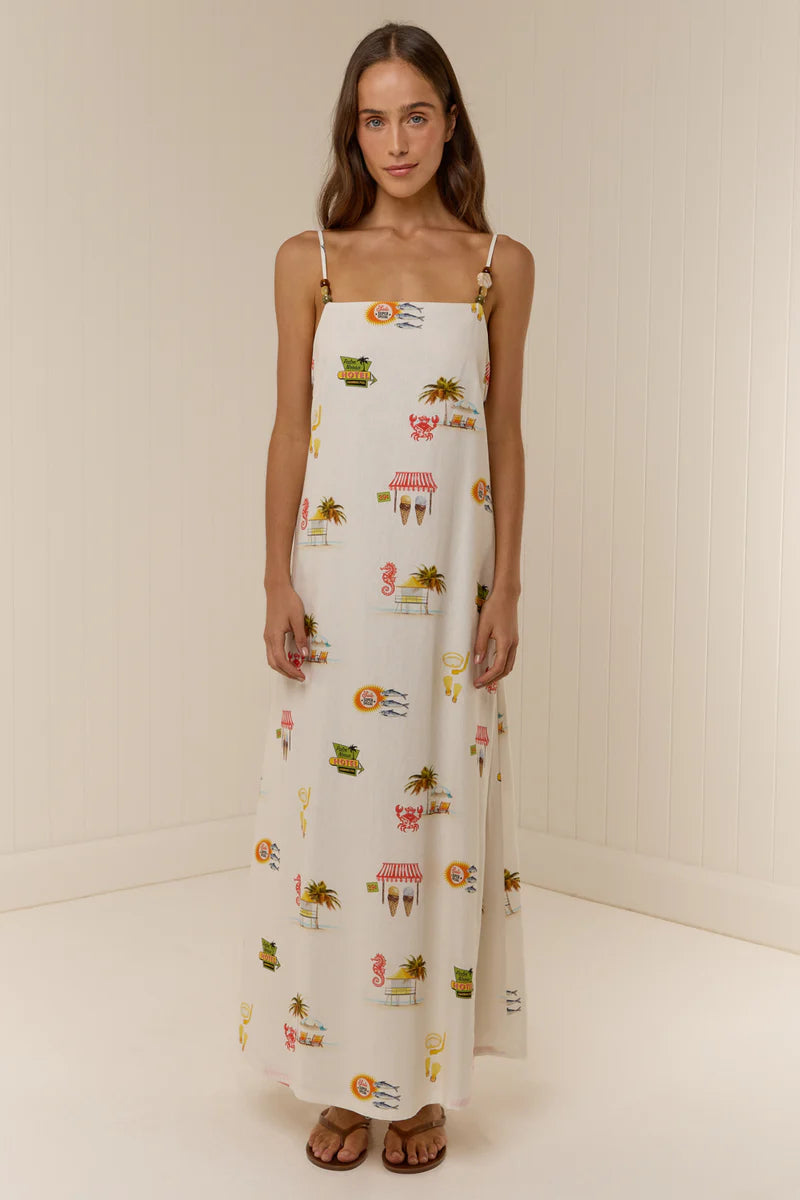 Elysian Collective Palm Noosa Heidi Dress Tropicana