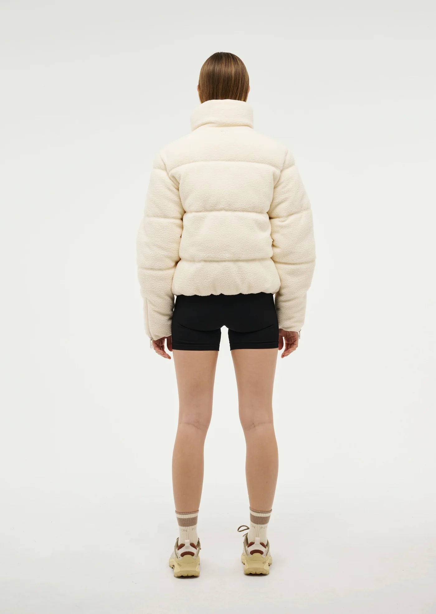 Elysian Collective PE Nation Fortune Sherpa Jacket Whisper White