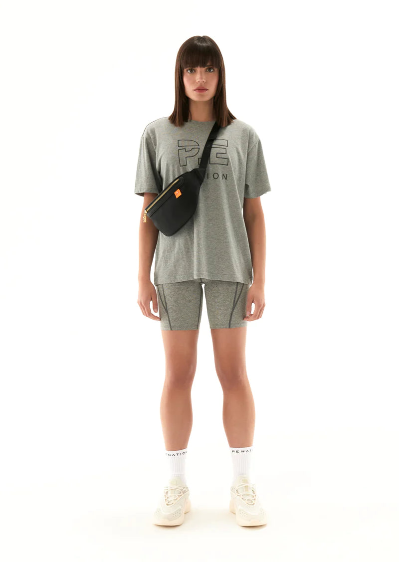 Elysian Collective PE Nation Heads Up Tee Grey Marle