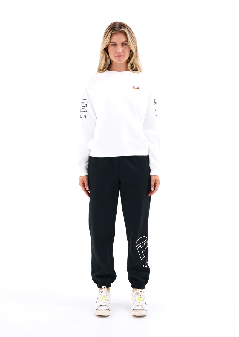 Elysian Collective PE Nation Moneyball Sweat Optic White