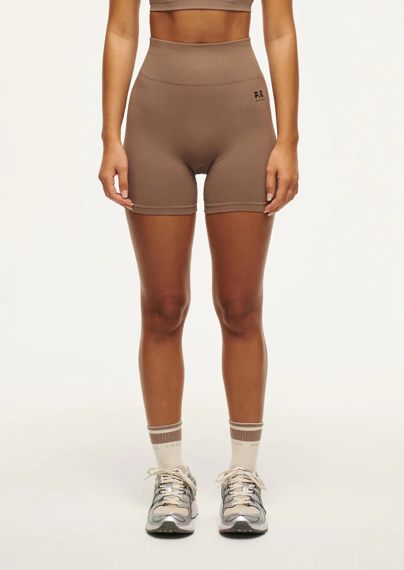 Elysian Collective PE Nation Restore Seamless 5" Bike Short Fossil