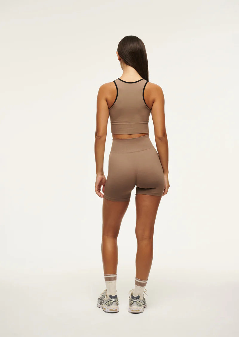 PE NATION - RESTORE SEAMLESS TANK (FOSSIL)