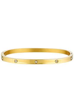 Elysian Collective Porter Jewellery Dylan Bangle Celestial Clear
