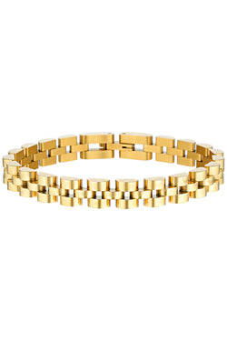 Elysian Collective Porter Jewellery Fine Baby Link Bracelet Gold 