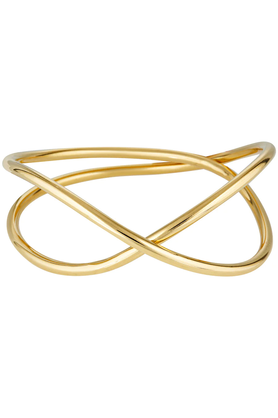 Elysian Collective Porter Jewellery Wave Bangle Set Gold 