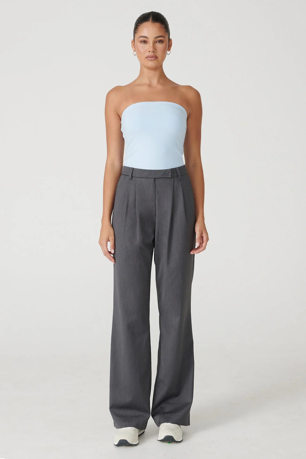 Elysian Collective Raef The Label Cormac Tube Top Citrus Blue