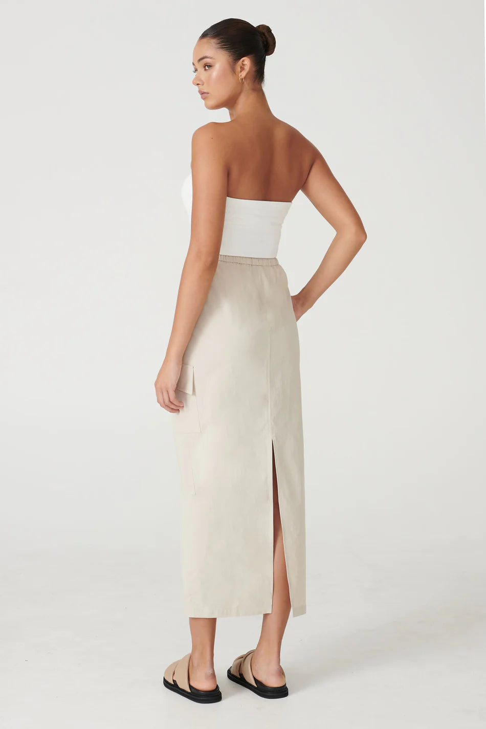 Elysian Collective Raef The Label Cormac Tube Top White