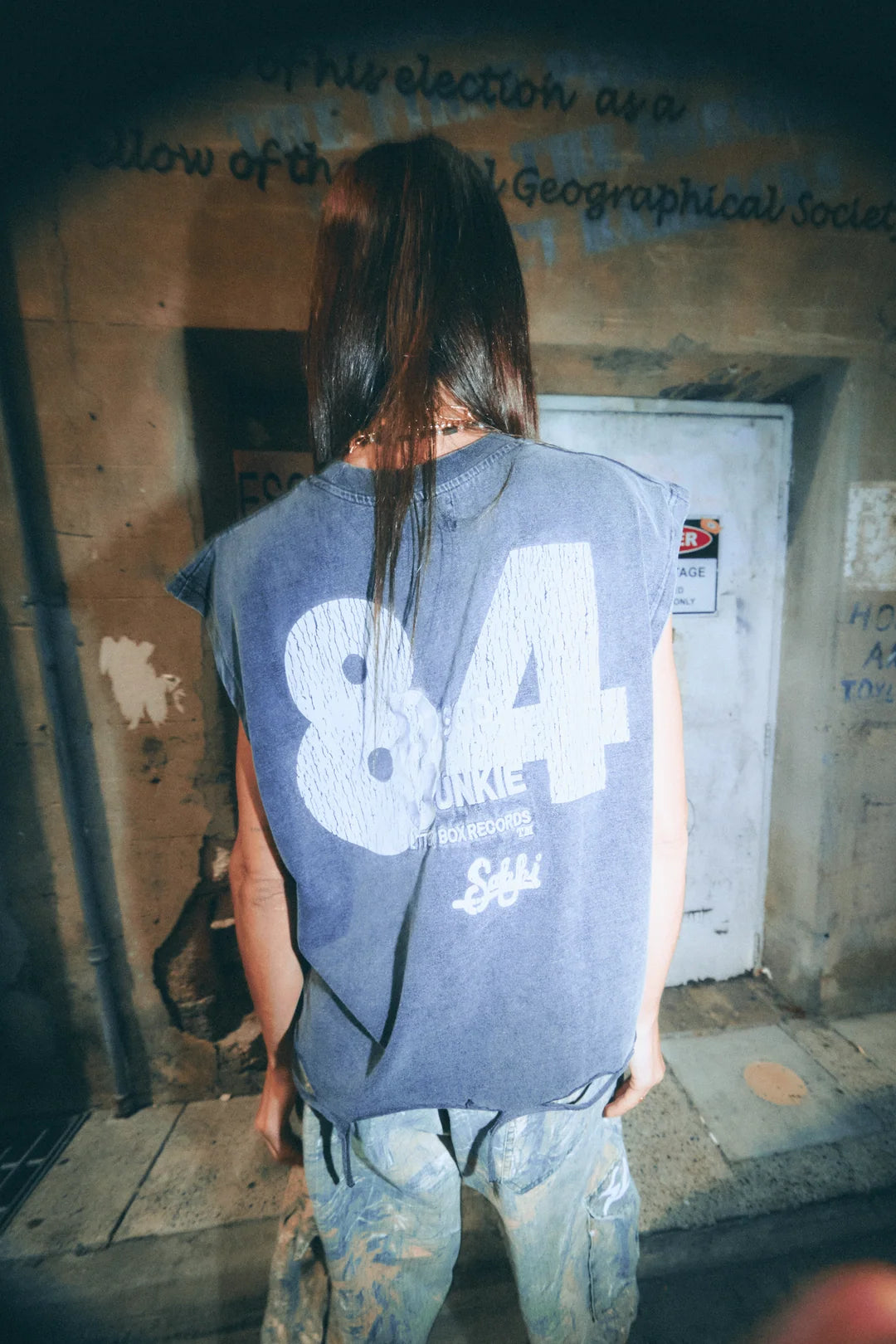 Elysian Collective Sabbi DJ Cat Muscle Top