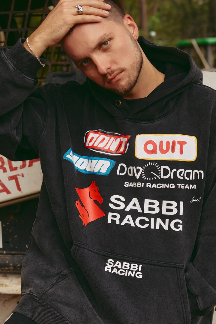 Elysian Collective Sabbi Don't Quit Your Day Dream Hoodie Black