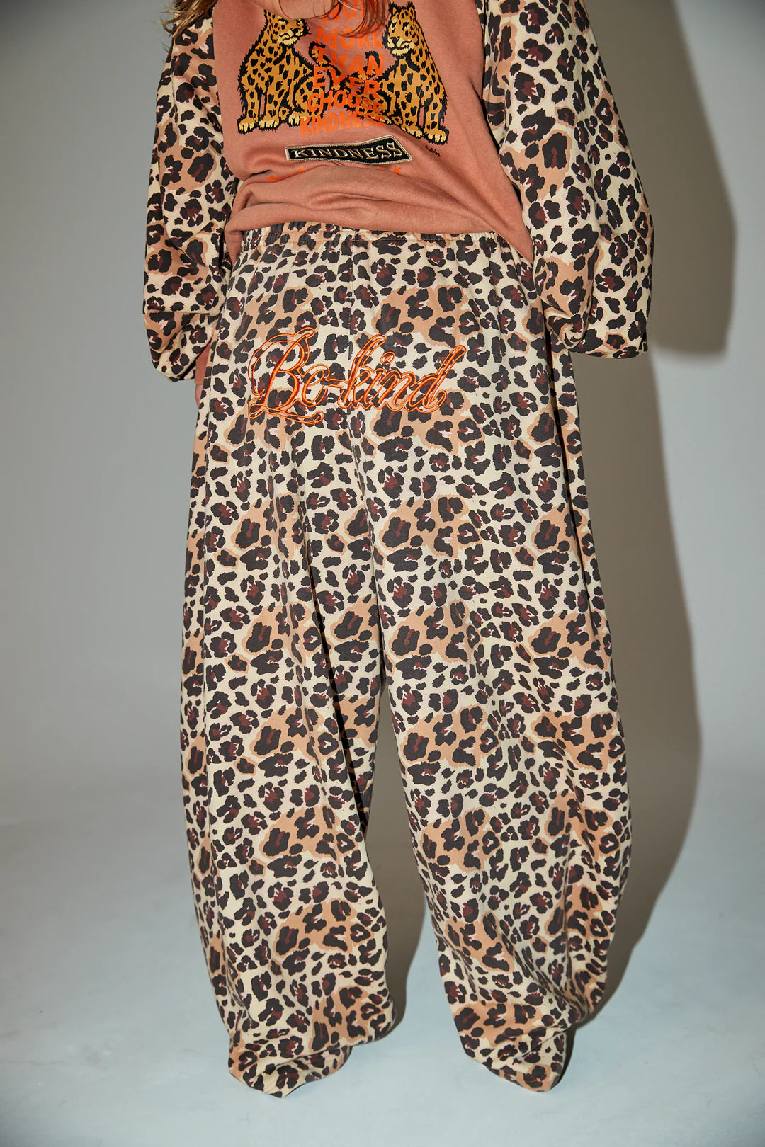 Elysian Collective Sabbi King Kindness Wide Leg Sweat Pants