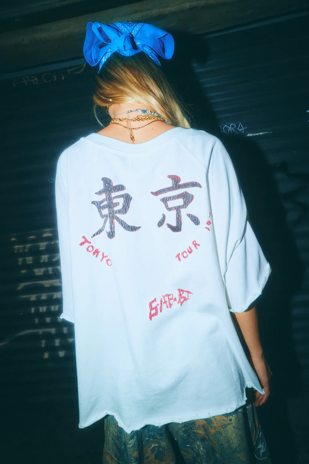 Elysian Collective Sabbi Listening Bar Tee White
