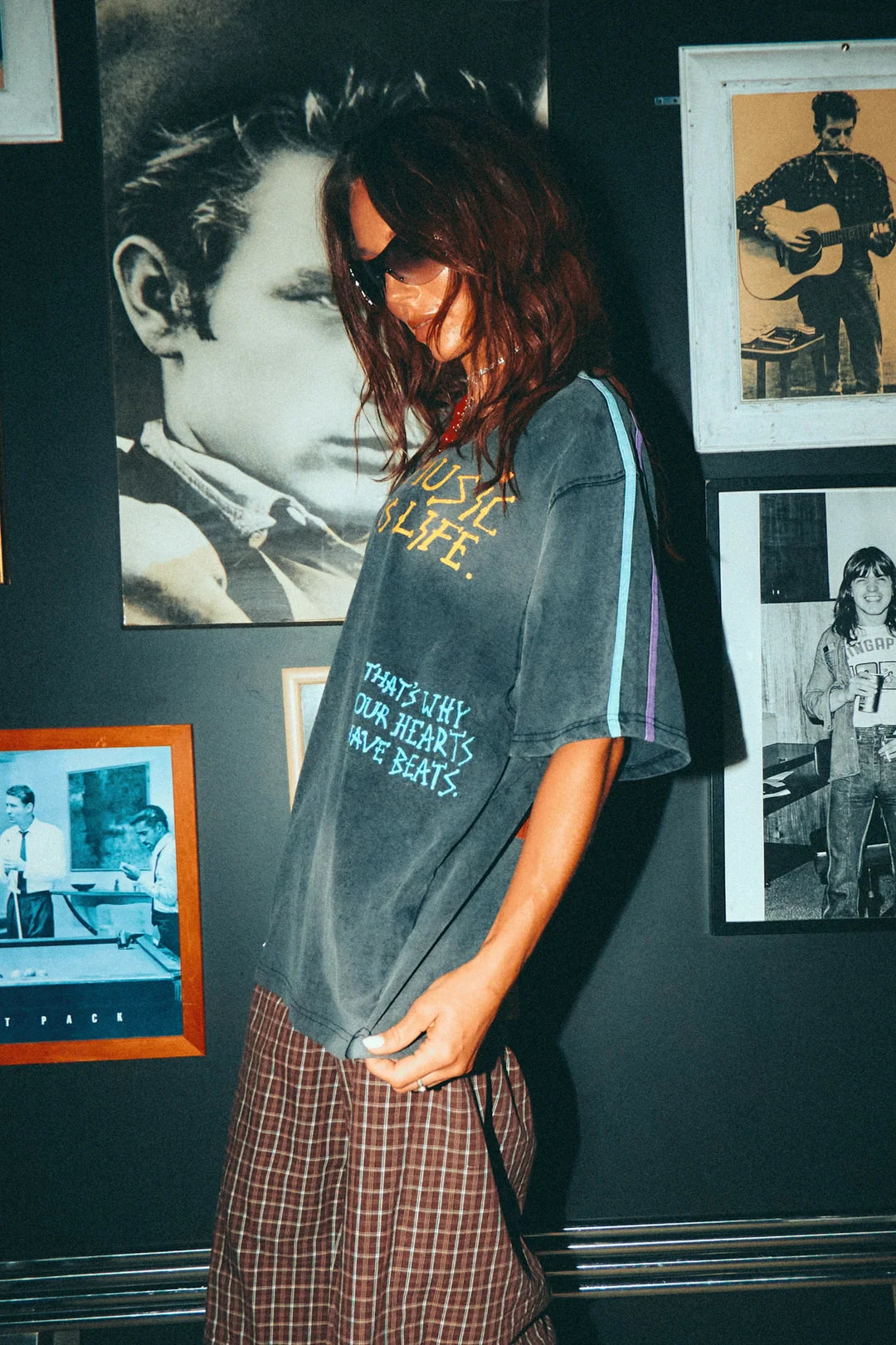 Elysian Collective Sabbi Music Is Life Tee Black