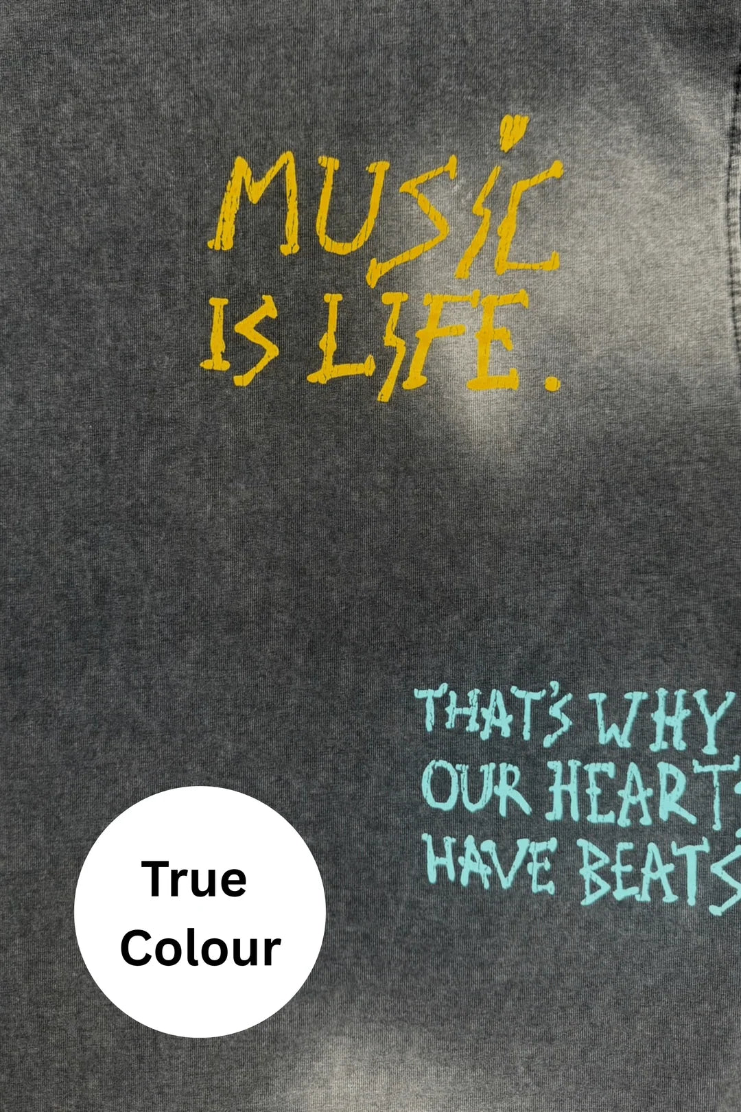 Elysian Collective Sabbi Music Is Life Tee Black