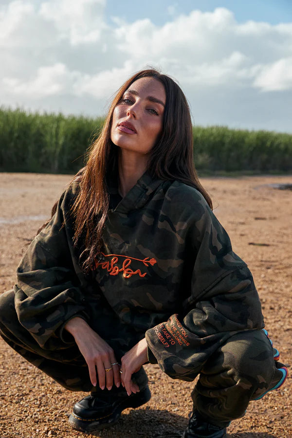 Elysian Collective Sabbi Name Yourself Hoodie Camo