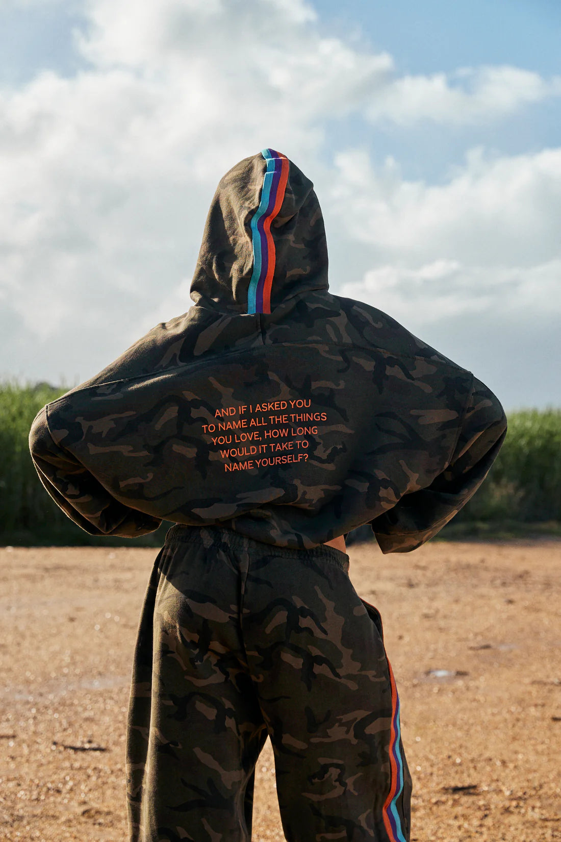 Elysian Collective Sabbi Name Yourself Hoodie Camo