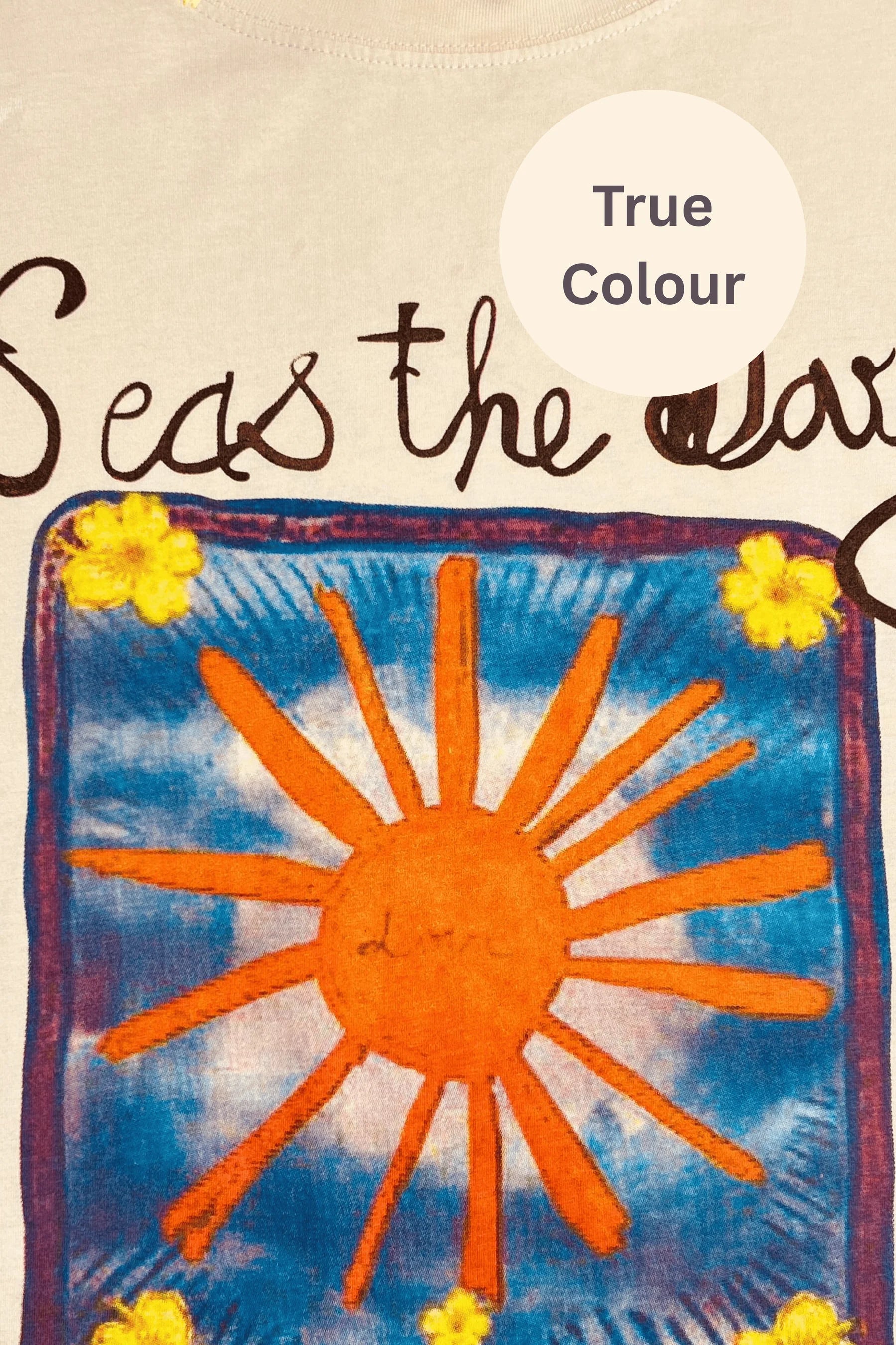 Elysian Collective Sabbi Seas The Day Hotel Tee Sand