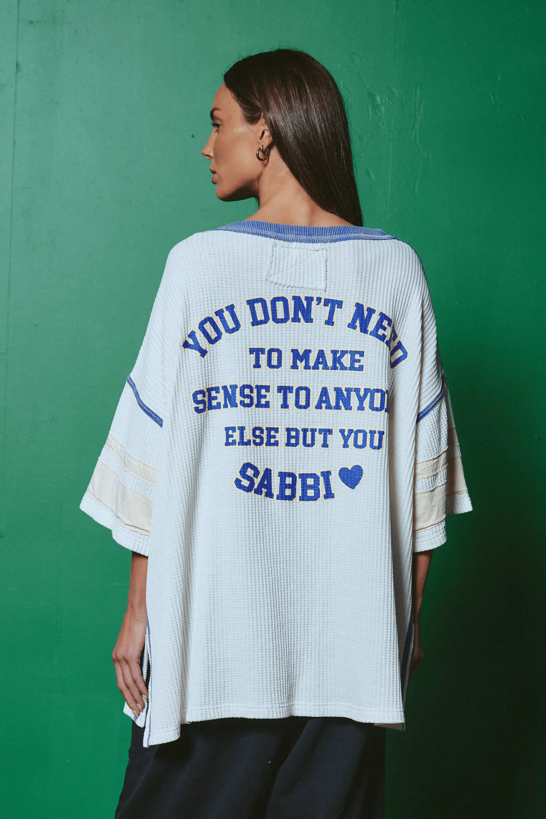 Elysian Collective Sabbi The 10 Energy Tee Off White