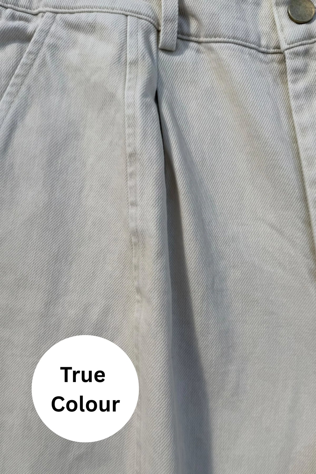 Elysian Collective Sabbi The Art of Button Up Jort