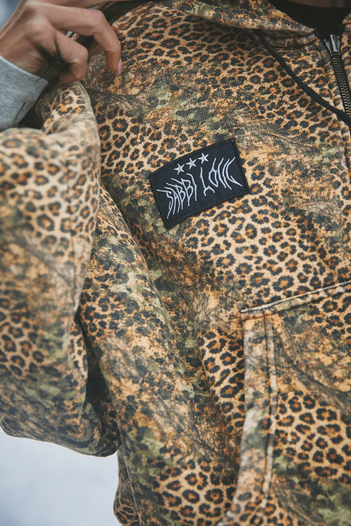 Elysian Collective Sabbi The Be Happy Leopard Bomber