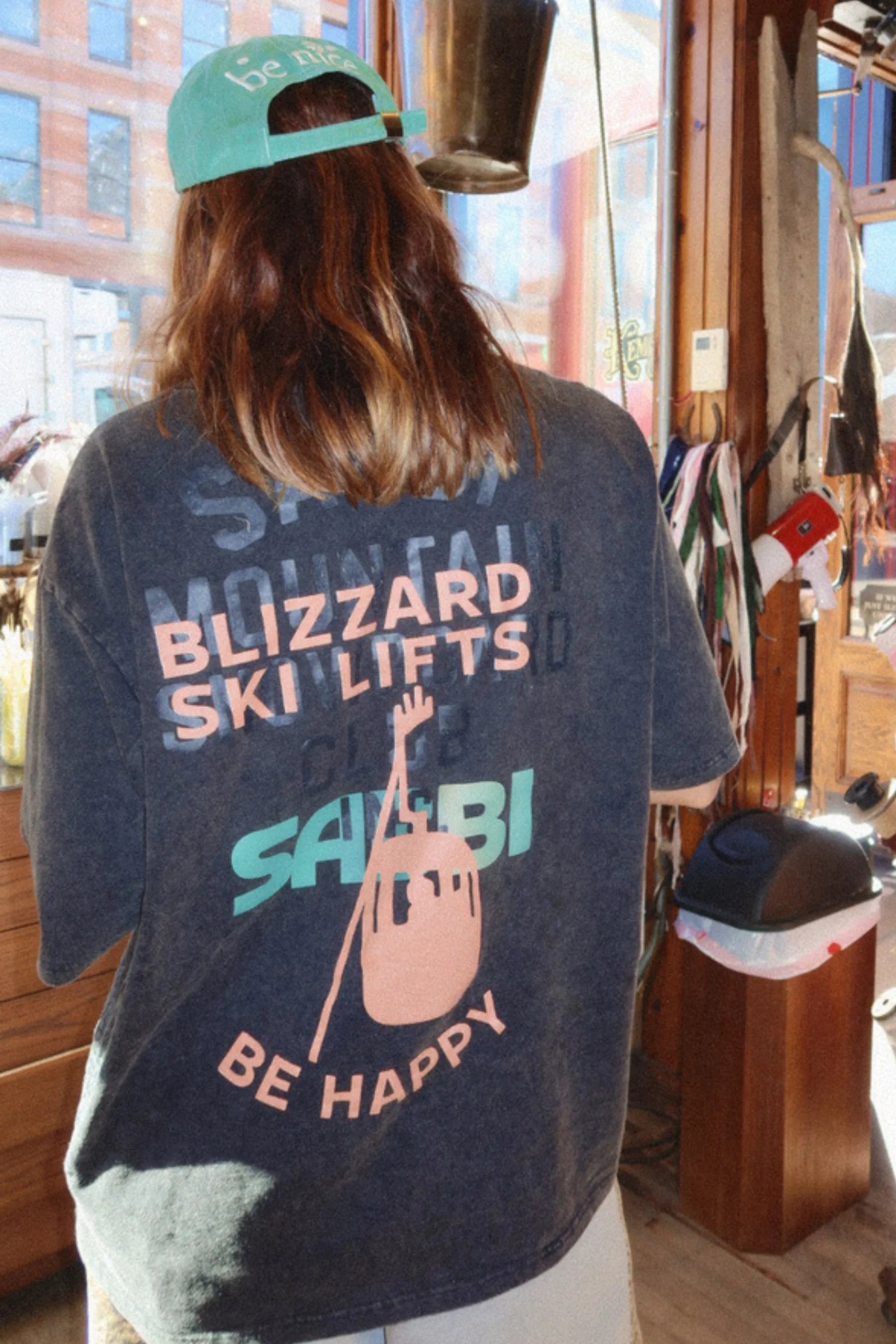 Elysian Collective Sabbi The Blizzard Ski Lift Tee