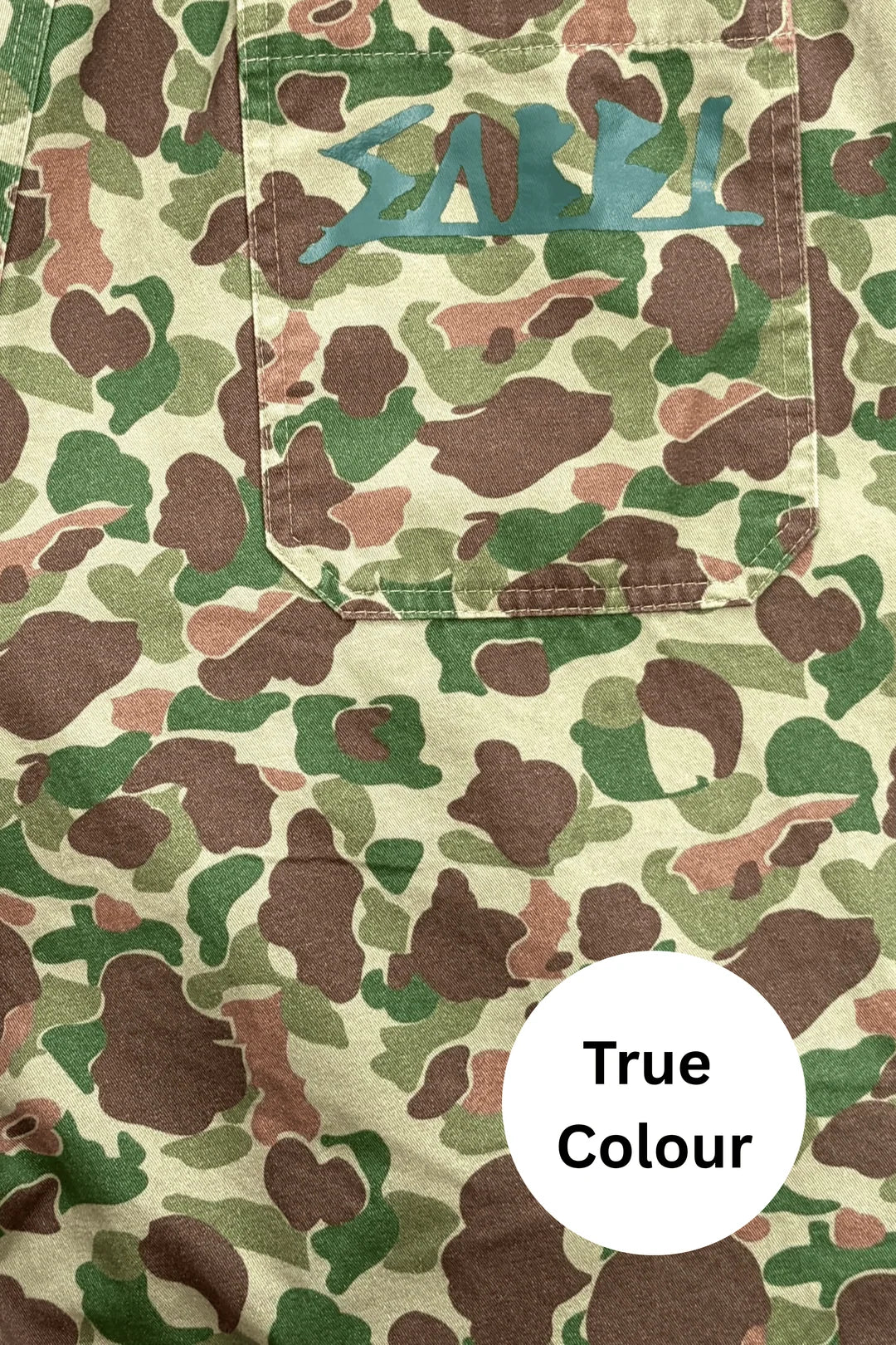 Elysian Collective Sabbi The Camo Repair Jort