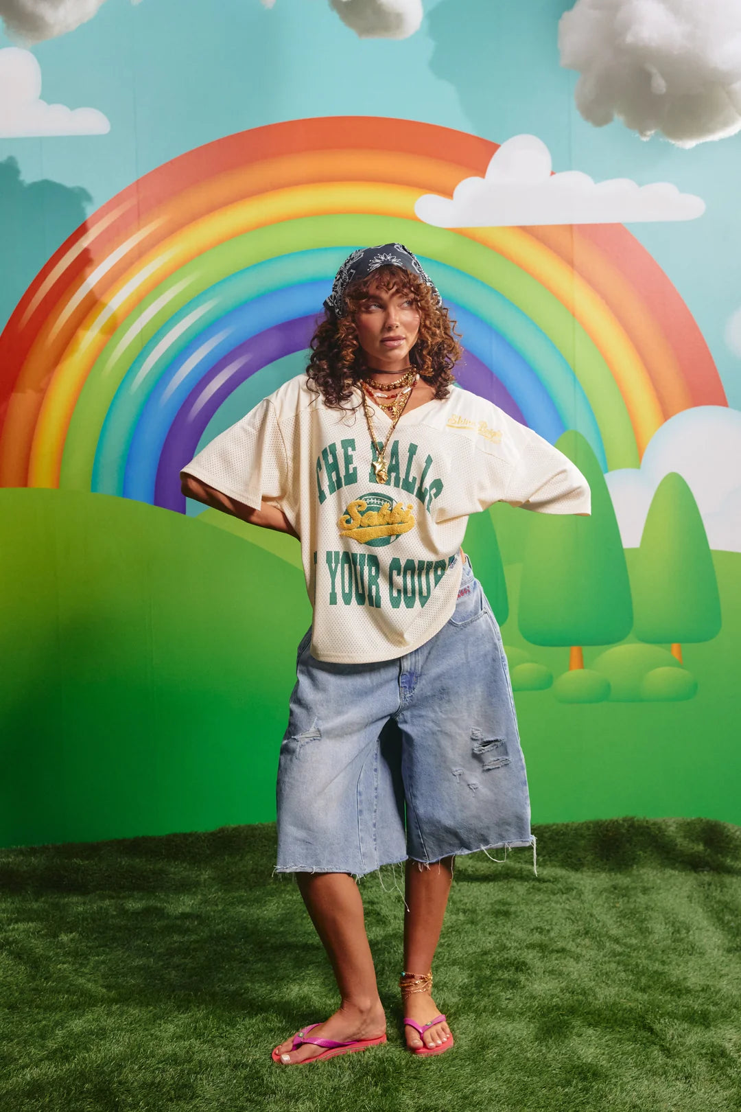 Elysian Collective Sabbi The Court Side Mesh Tee