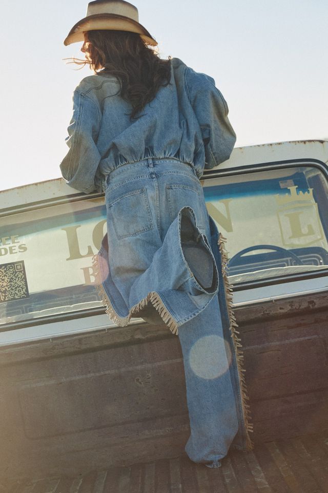 Elysian Collective Sabbi The Dirty Deeds Denim Chaps