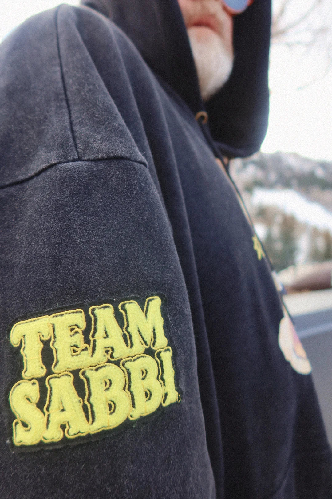 Elysian Collective Sabbi The Gimme Bear Hugs Hoodie Black 