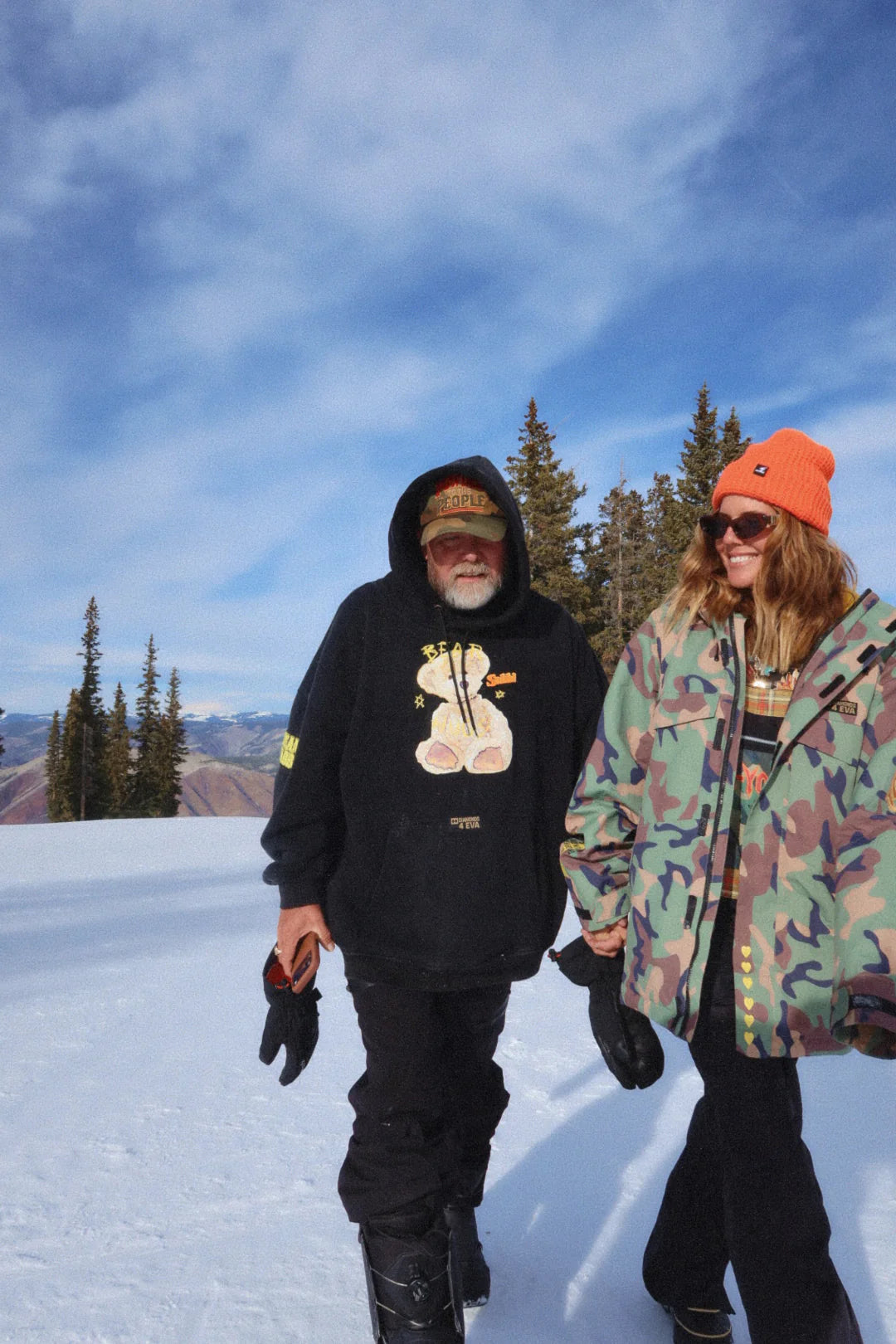 Elysian Collective Sabbi The Gimme Bear Hugs Hoodie Black 