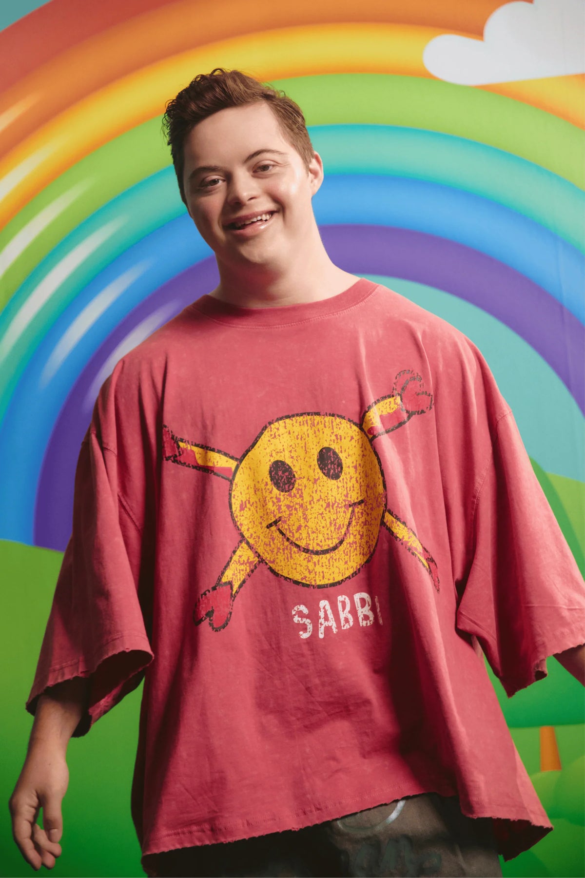 Elysian Collective Sabbi The Guy Smiley Tee