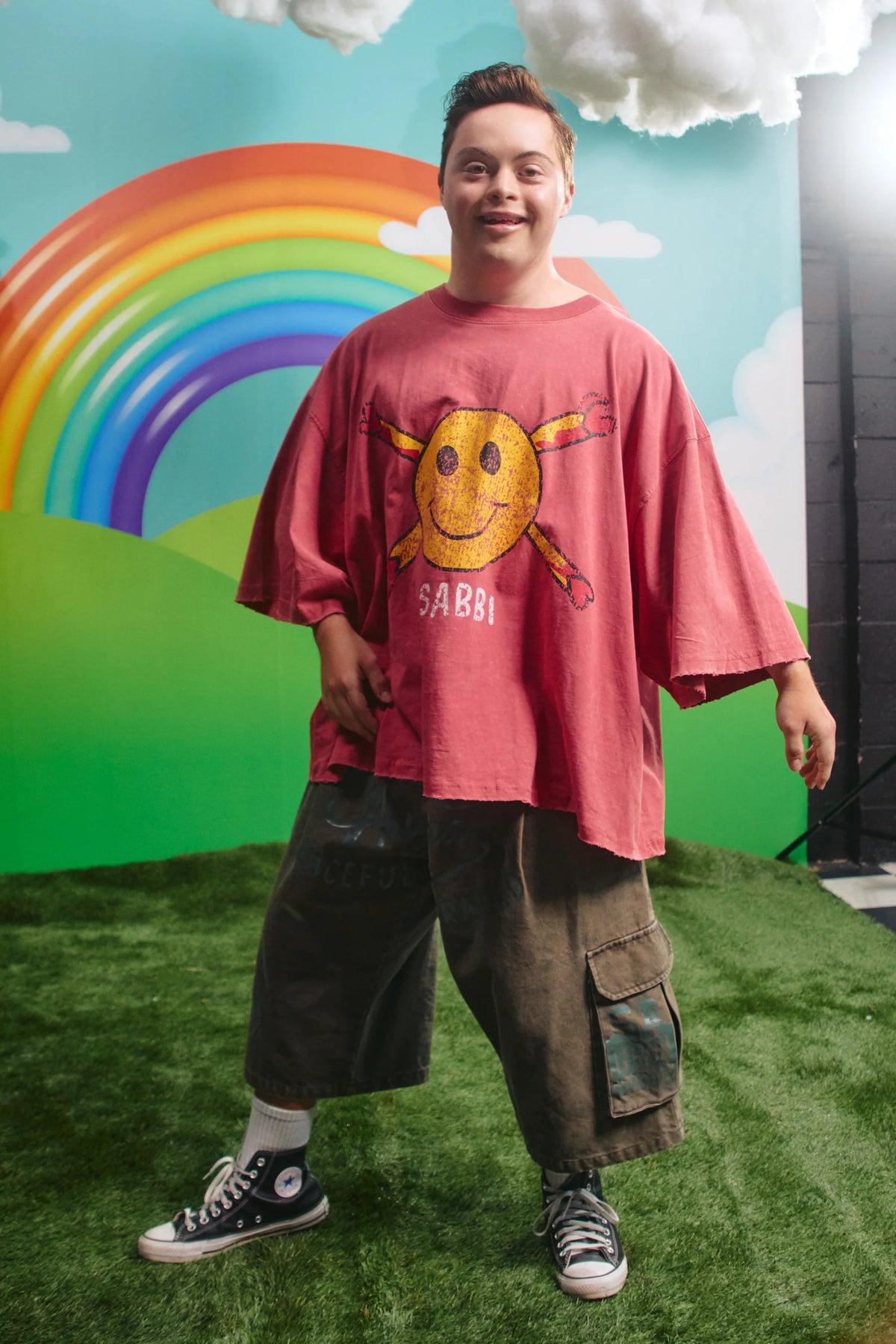 Elysian Collective Sabbi The Guy Smiley Tee
