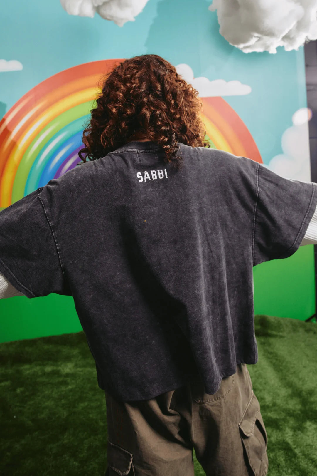 Elysian Collective Sabbi The Happiness Waffle Long Sleeve Tee