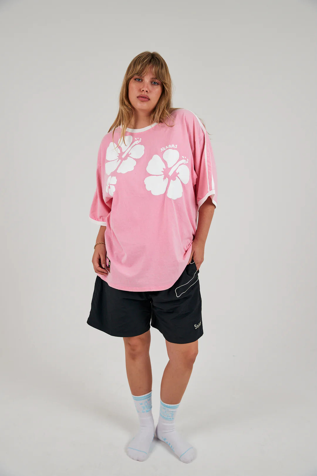 Elysian Collective Sabbi The Hibiscus Tee Pink
