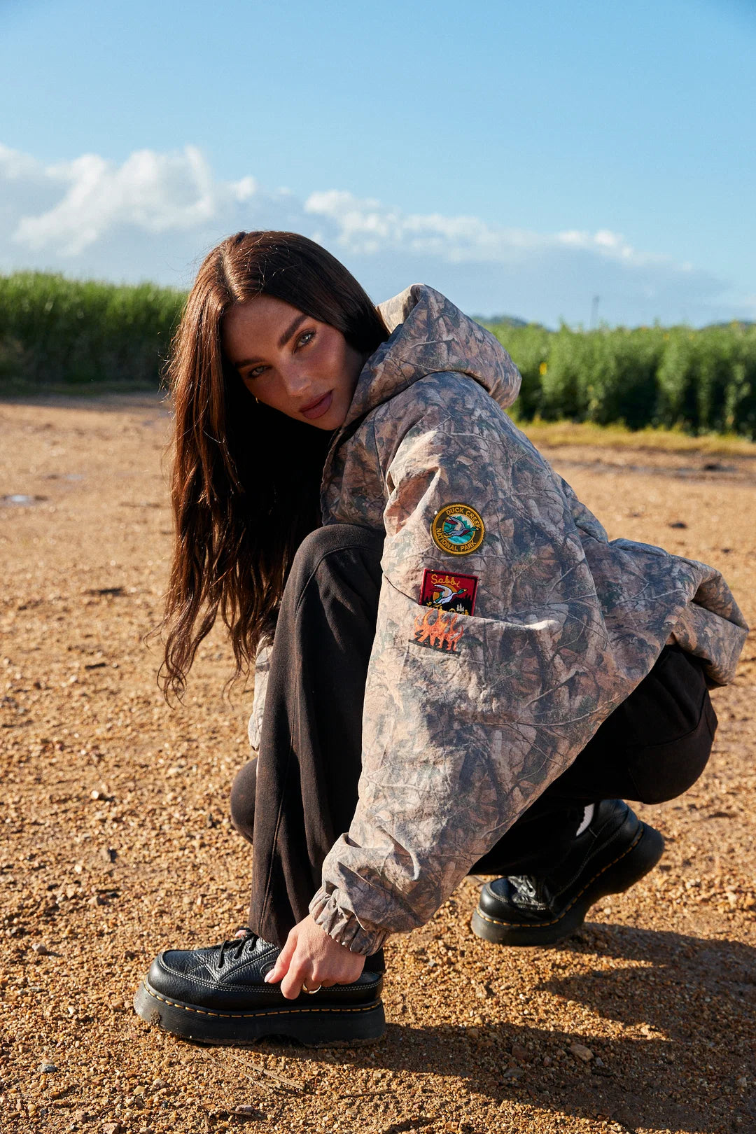 Elysian Collective Sabbi The Lucky Duck Bomber Jacket