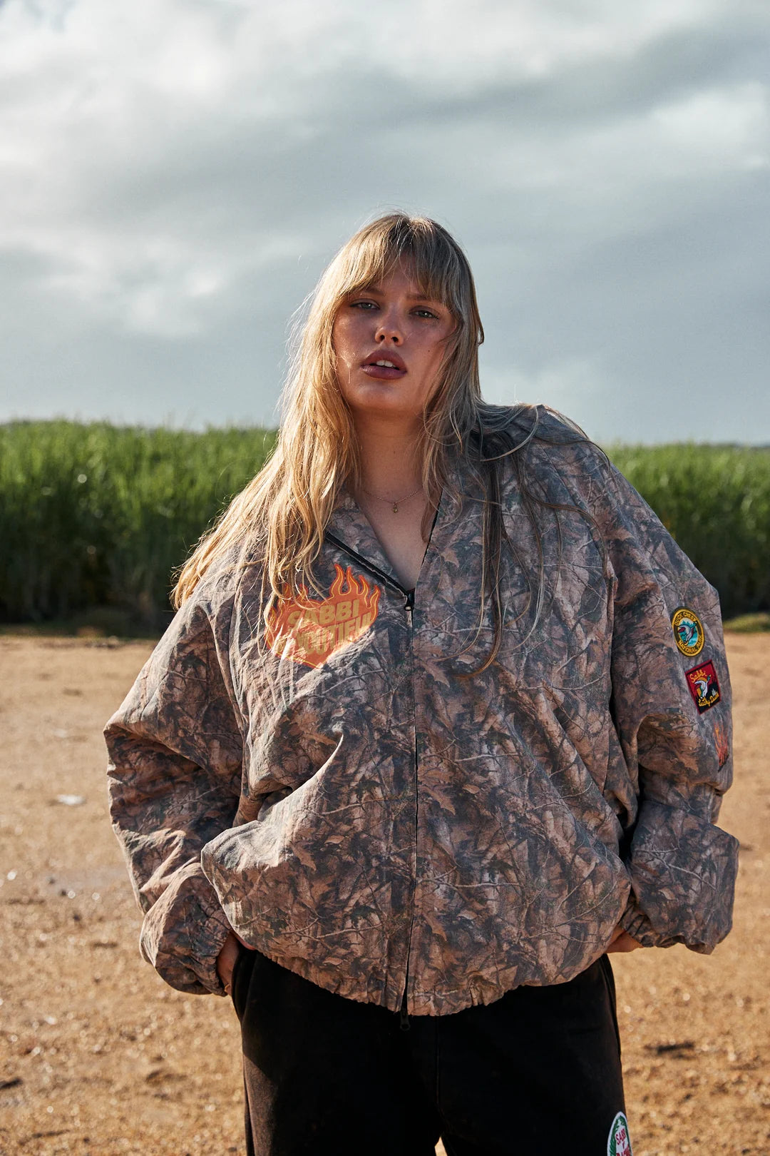 Elysian Collective Sabbi The Lucky Duck Bomber Jacket